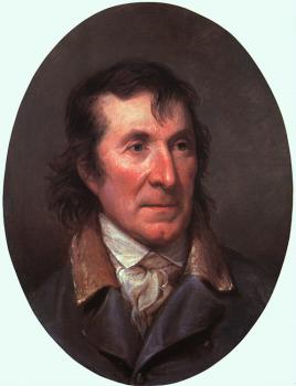 Charles Willson Peale : Portrait of Gilbert Stuart
